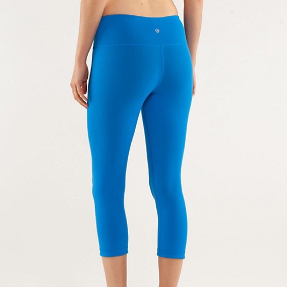 Lululemon Wunder Under Crop ||| (Reversible) - image 1